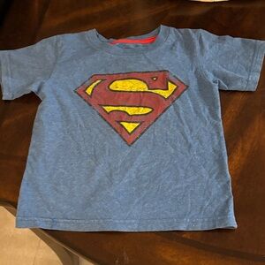 DC Comics Blue Tee with Superman Emblem